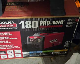 Lincoln Electric 180 PRO-MIG Wire/Flux-Cored MIG Welder