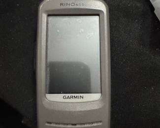 Garmin Rino 655t Handheld GPS Device