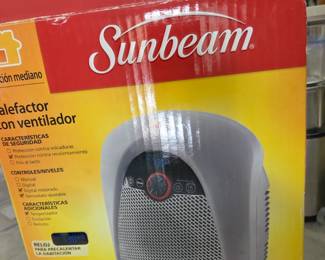 Sunbeam SFH FanForced Heater with Digital Thermostat and Timer