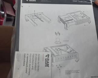RAM ToughTray II Spring Loaded Laptop Tray