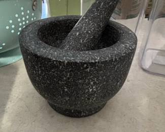 Granite Mortar and Pestle Set