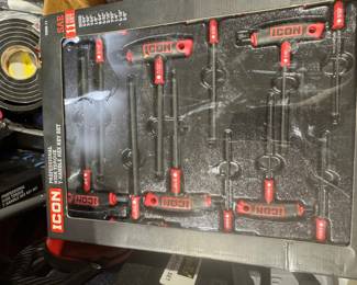 ICON Professional High Torque T-Handle Hex Key Set