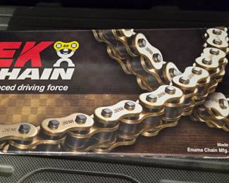 EK Chain SRX XRing Motorcycle Drive Chain Gold