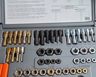 Lang Tools 971 48-Piece SAE & Metric Rethreading Kit