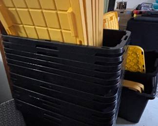 Greenmade 27 Gallon Heavy-Duty Storage Totes with Lids