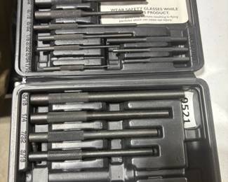 Wheeler Master Roll Pin Punch Set in Case