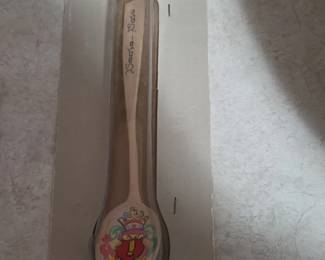FinnSouvenir Wooden Spoon with Coat of Arms