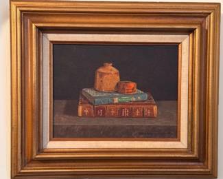 James Warwick Jones framed print on canvas