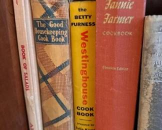 Vintage cookbooks