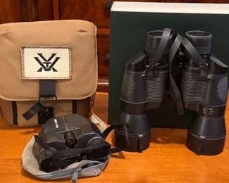 Swarovski and Focal Action binoculars
