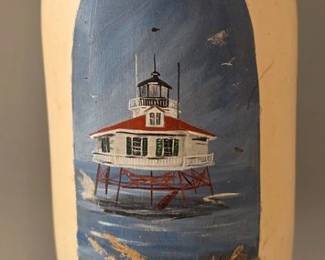 Hand painted buoy