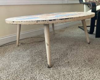Mosaic design coffee table.