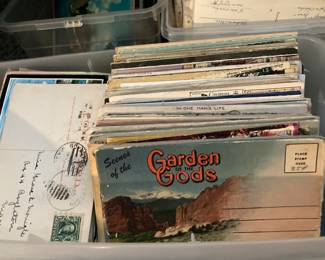 Vintage postcards.