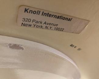 Knoll Tulip Dining Table.