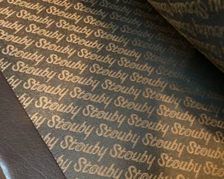 Leather sofa by Stouby.