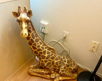 Chalkware Vintage Marwal Giraffe 