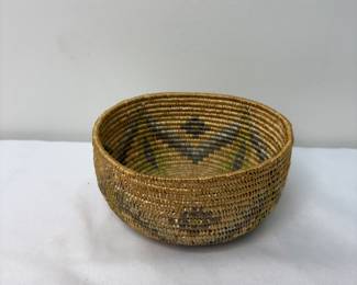Native American woven basket