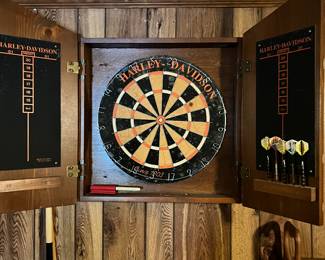 Harley Davidson Dart Board