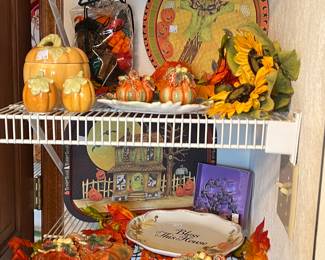 A selection of Fall Decor