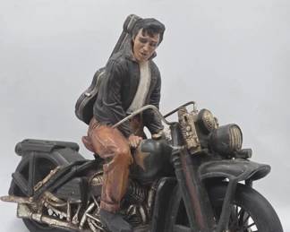 elvis arm motorcycle figure