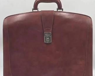 hugo bosca leather briefcase