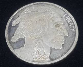 Indian head bullion coin