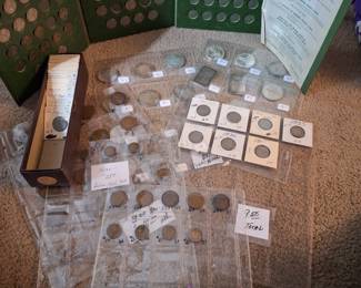 Coins- silver and others