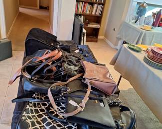 Handbags-Dooney and Bourke, Michael Kors, Kate Spade, Coach and more.