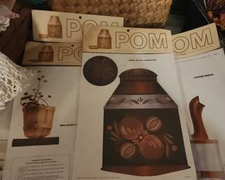 POM vintage or antique craft patterns