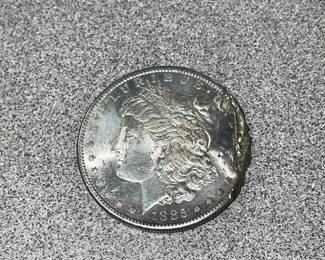 Collection of Morgan Silver dollars