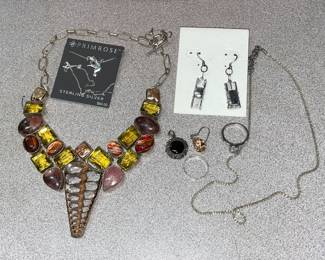 Collection of Sterling jewelry