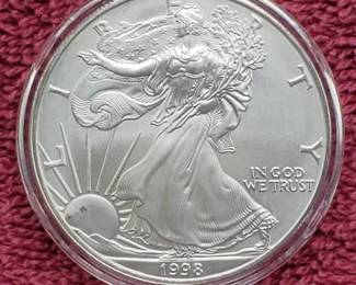 1993 American Silver Eagle in Airtite
