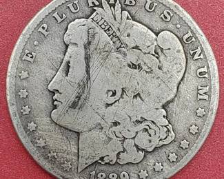 1889 Morgan Silver Dollar--90% Silver
