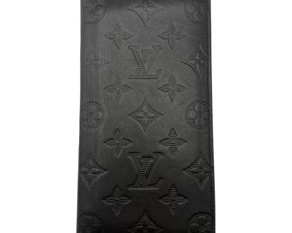 Louis Vuitton Monogram Empreinte Long Wallet in Black