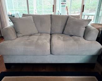 $225 Suede loveseat
