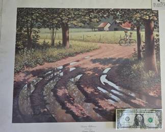 Summer reflections by artist Ernie Knauss. (limited edition)