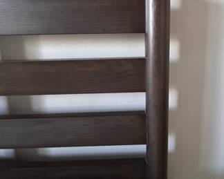 Crate & Barrel Queen Bed Frame - 2 Matching Available. Each Measures 67" W x 83" L. Photo 3 of 3.