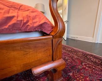 Thomasville Chateau Provence Queen Bed (Michael Taylor-STYLE Queen Bed Frame). Measures 66" W x 87" L x 72" H. Photo 3 of 3.