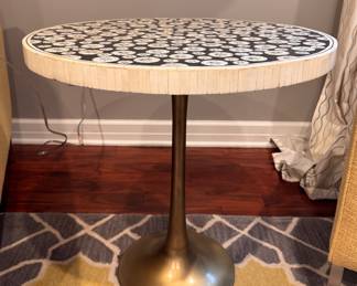 Pedestal Tulip-Style Side Table. Photo 1 of 2. 