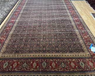 Persian Wool Rug. Measures 12' 9" x 9' 10". Photo 1 of 2. 