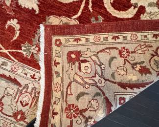 Wool Rug. Measures 8' x 9' 8". Photo 3 of 3.