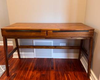 Solid Wood Writing Desk. 