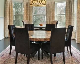 Arhaus Pedetal Dining Table. Photos to Come!