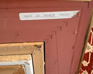 "Opulence," Oil Painting. Signed by Local Artist Mark Sedgeman. Measures 36" x 24"; 43" x 31" Overall. Photo 4 of 4.