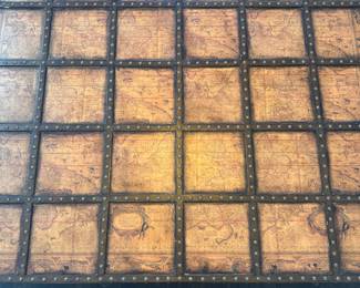 Pulaski Espaigne Cocktail Table with Drawers. Measures 45" x 45" x 20" H. Photo 3 of 5.