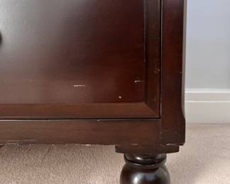 Martha Stewart Signature for Bernhardt Mahogany Chest of Drawers. Measures 49" W x 22" D x 49" H. Photo 4 of 5.