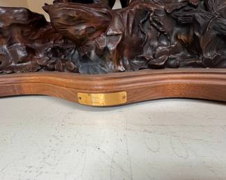 Danny D. Edwards (American, 1947–2023)
"No Price Too High" Bronze Sculpture, Approximately 28" W × 23" H Signed and Titled. Photo 2 of 2.