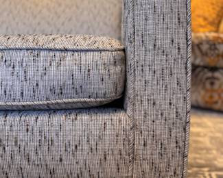 Mid-Century Modern Style Two-Seat Sofa - 2 Matching Available. Each Measures 74" W x 38" D. Photo 2 of 4.