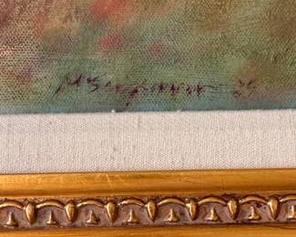 Oil Painting. Signed by Local Artist Mark Sedgeman. Measurements to come! Photo 2 of 2.