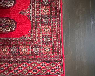 Wool Runner Sourced from India. Measures 20' x 2' 6". Photo 2 of 3.